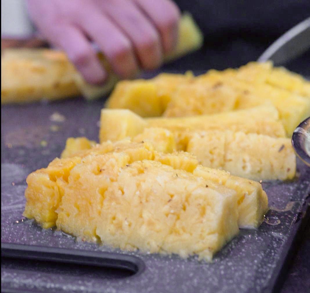 Rezept: Piña Asada (gegrillte Ananas) - Asamodo